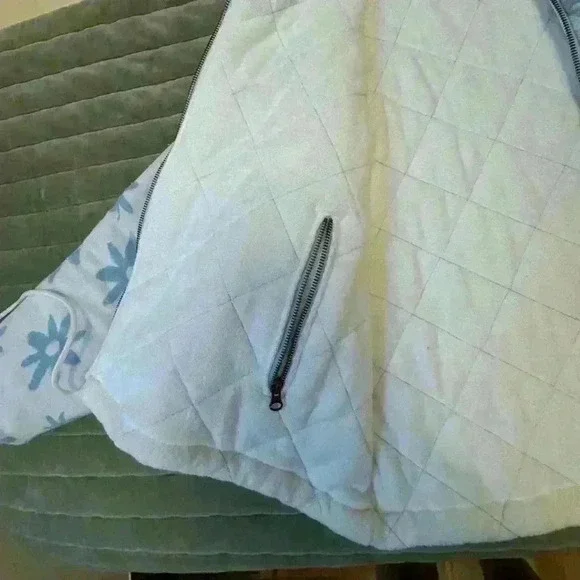 Terry cloth printed bomber - reversible - Picture 2 of 6